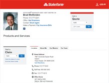 Tablet Screenshot of bradwolfenden.org